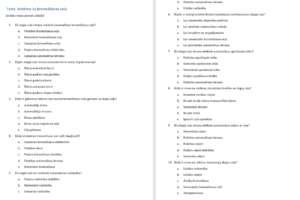 Tests 6.klasei. Bremzēšanas ceļš.