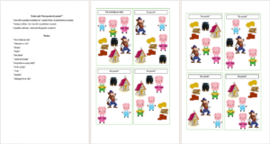 Uzmanības spēle -“Kurš pasakas tēls pazuda?”