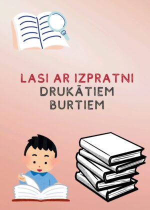 LASI AR IZPRATNI- DRUKĀTIEM BURTIEM