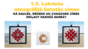 1.5. Latviešu etnogrāfijā lietotās zīmes.VIZ.M.1.kl.PREZENT.