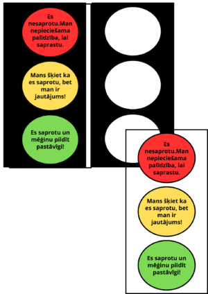 Atgādne: refleksijas luksafors