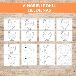 VINGRINI ROKU. LIELDIENAS.