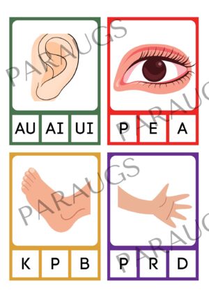 ĶERMEŅA DAĻU KARTIŅAS