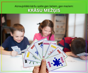 Krāsu mežģis – spēle lieliem un maziem