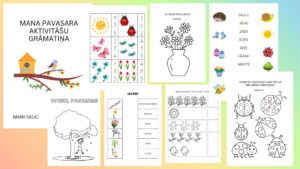 Pavasara aktivitāšu grāmatiņa