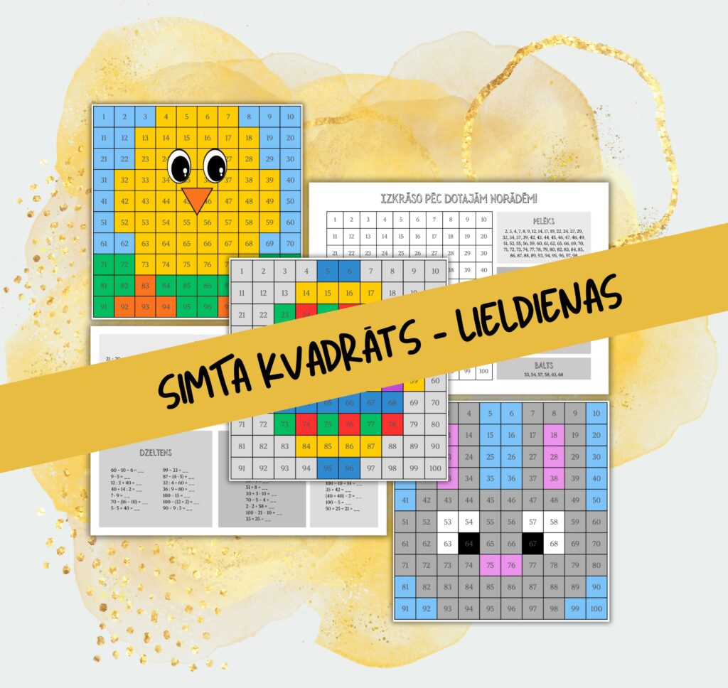 Simta Simta kvadrāts | Lieldienas – Mācību materiāli