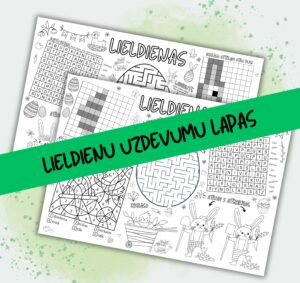 Uzdevumu lapas | Lieldienas