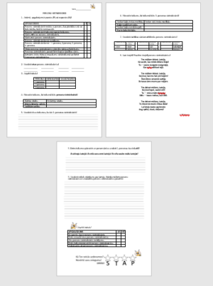 PERSONU VIETNIEKVĀRDI 3.kl.