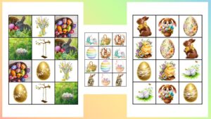 Atmiņas spēle, Lieldienu tematika