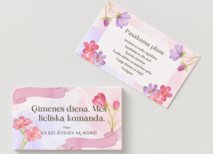 ĢIMENES DIENA. Scenārijs sākumskolā. Diena ar vecākiem.