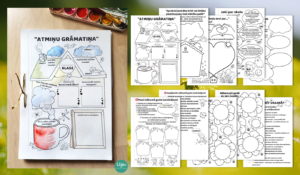 Atmiņu grāmatiņa skolēnam – gada atziņas.