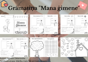 Grāmatiņa “Mana ģimene”