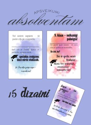 Apsveikums 9.klases absolventam