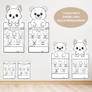 ZINĪBU DIENA. DARBA LAPAS.