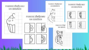 Pabeidz zīmējumu un izkrāso!