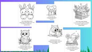 Sveiciens Zinību dienā: krāsojamās apsveikuma kartītes