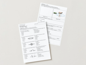 Pārbaudes darbs 5.3. “Kas ir elektroenerģija?”