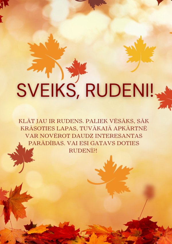 Rudens materiālu komplekts – Mācību materiāli