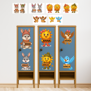 SKAPĪŠIEM. SAULĪTE. ZAĶIS. PUTNIŅI.