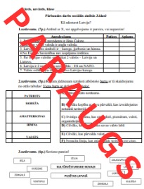 3.4. Kā raksturot Latviju? Pārbaudes darbs.