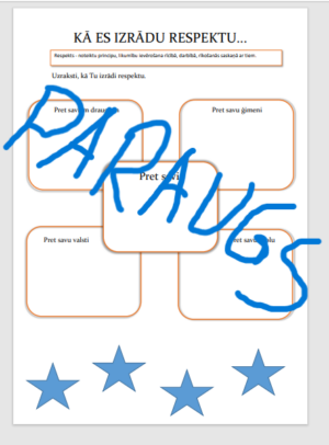 Kā es izrādu respektu pret…