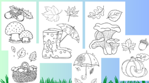 Rudenīgas krāsojamās lapas