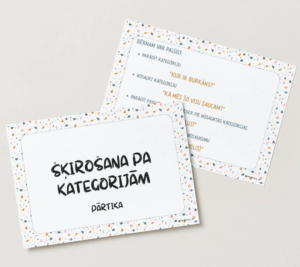 Šķirošana pa kategorijām – pārtika