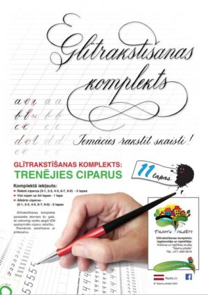 Trenējies ciparus.