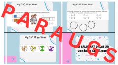 4.5. Kā salīdzina daļskaitļus? 2 mazu prezent. komplekts!