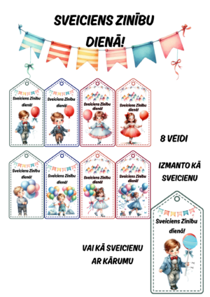 Sveiciens Zinību dienā!