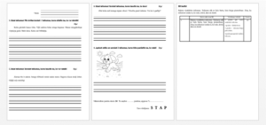 SR LV 1.klase – Raksta vienkāršus teikumus.