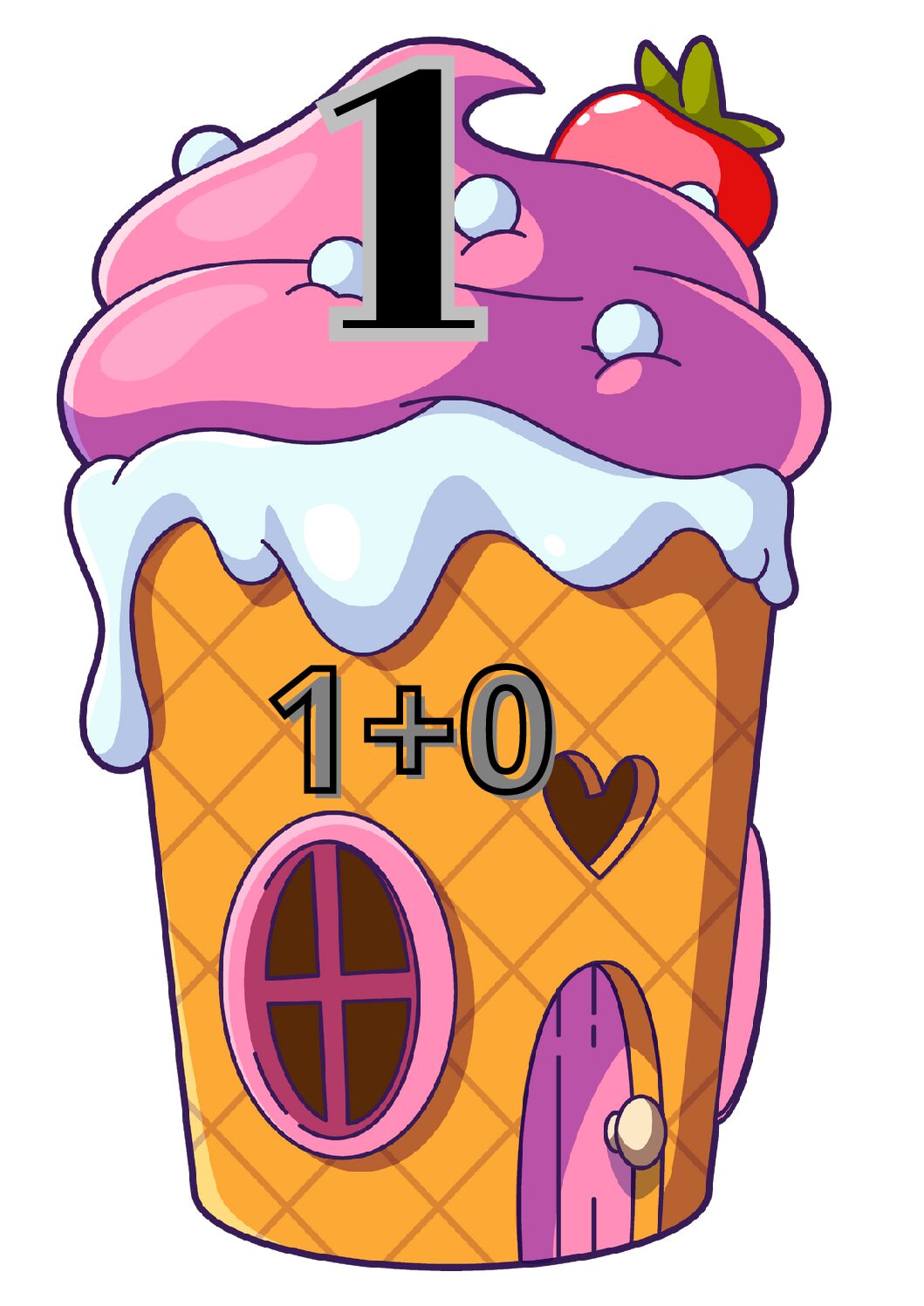 Vizuāls noformējums. Skaitļa sastāvs.