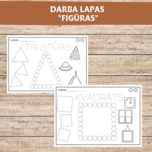 Darba lapas “Figūras”