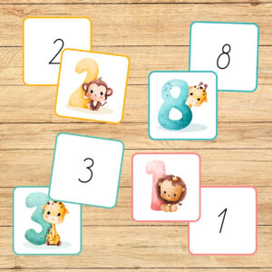 Ciparu kartītes, dzīvnieki