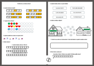 Priekšmetu un skaitļu virknes!