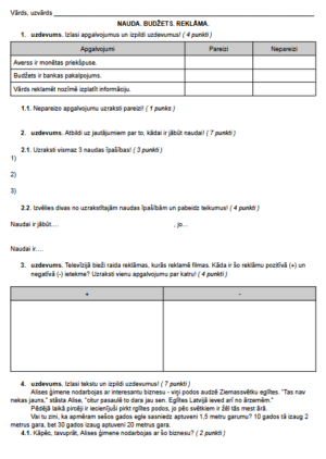 DARBA LAPA SOCIĀLAJĀS ZINĪBĀS.