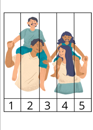 Puzles-ģimene,Latvija.