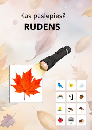 Kas paslēpies? Rudens