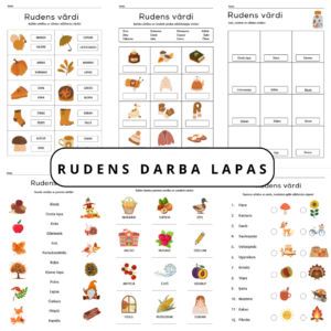 Rudens darba lapas