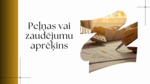 Peļņas vai zaudējumu aprēķins