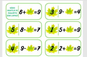 Domino “Kurš skaitlis paslēpts?”
