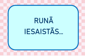 Logopēdijas stenda noformējums