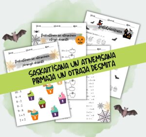 Saskaitīšana un atņemšana pirmajā un otrajā desmitā