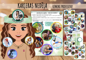 UZMINI PROFESIJU – profesiju kartītes