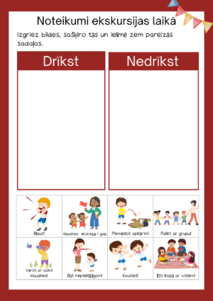 Noteikumi ekskursijas laikā