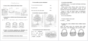 Mārtiņdienas darba lapas