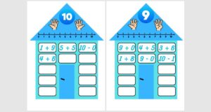 Spēle “Atrodi katrai izteiksmei atbilstošo mājiņu!”