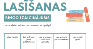 Lasīšanas bingo