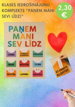 🎨 Klases iedrošinājumu komplekts “Paņem mani sev līdzi” 💌