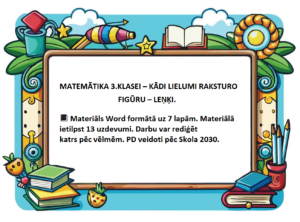 3.3.tēma. Kā pētīt un saglabāt tradīcijas?